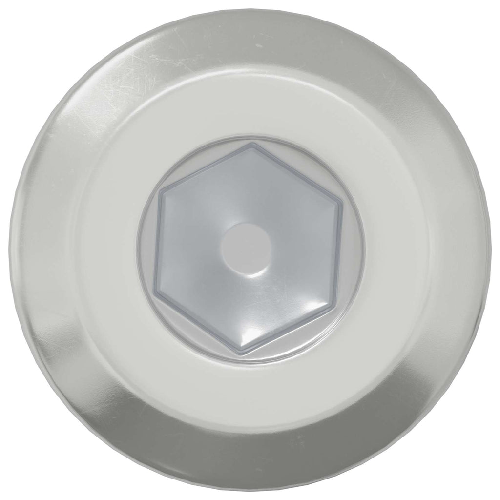 vidaXL Śruba z blokadą głowicy 12 pcs Srebrny M6 x 15 mm Stal