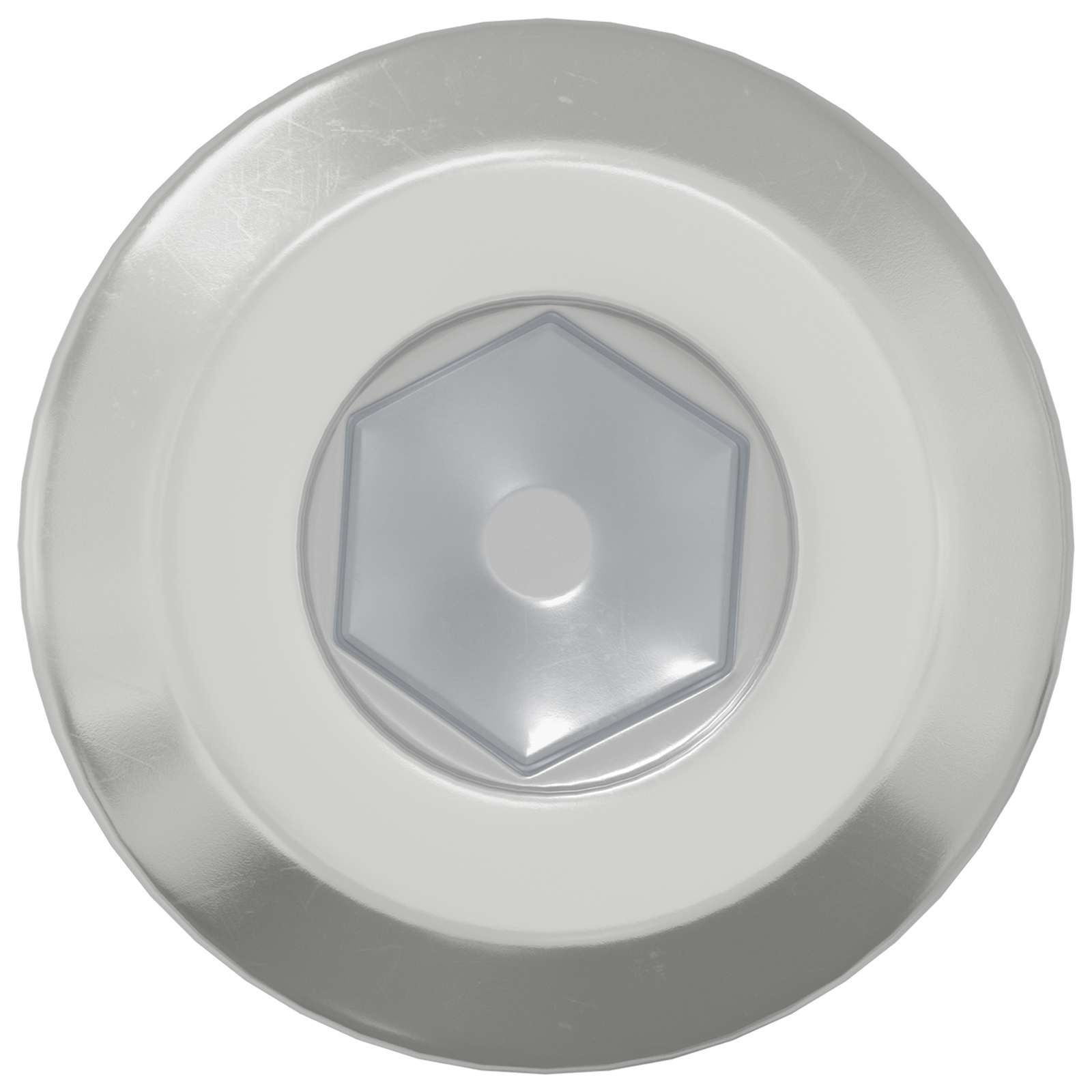 vidaXL Śruba z blokadą głowicy 12 pcs Srebrny M6 x 15 mm Stal