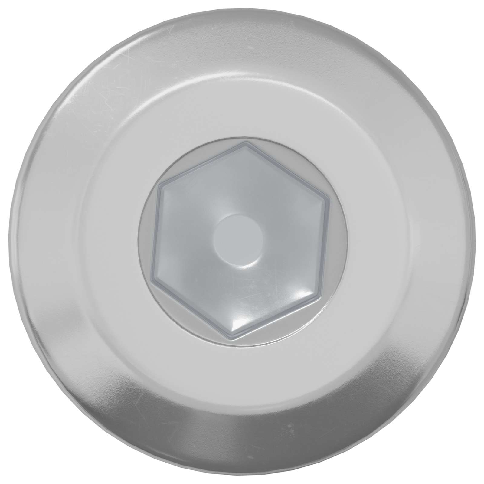 vidaXL Śruba z blokadą głowicy 12 pcs Srebrny M6 x 30 mm Stal