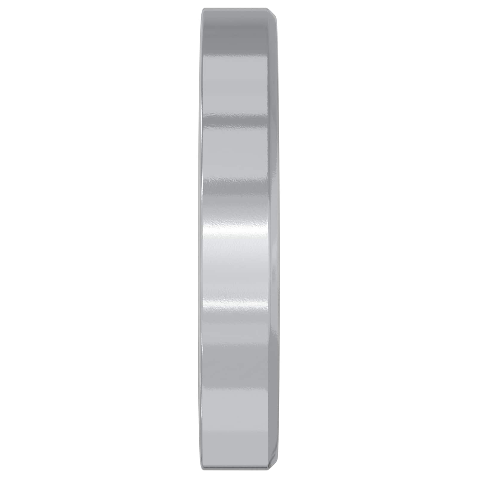 vidaXL Podkładka sprężynowa 2 pcs Biały 13 x 1 mm Żelazo