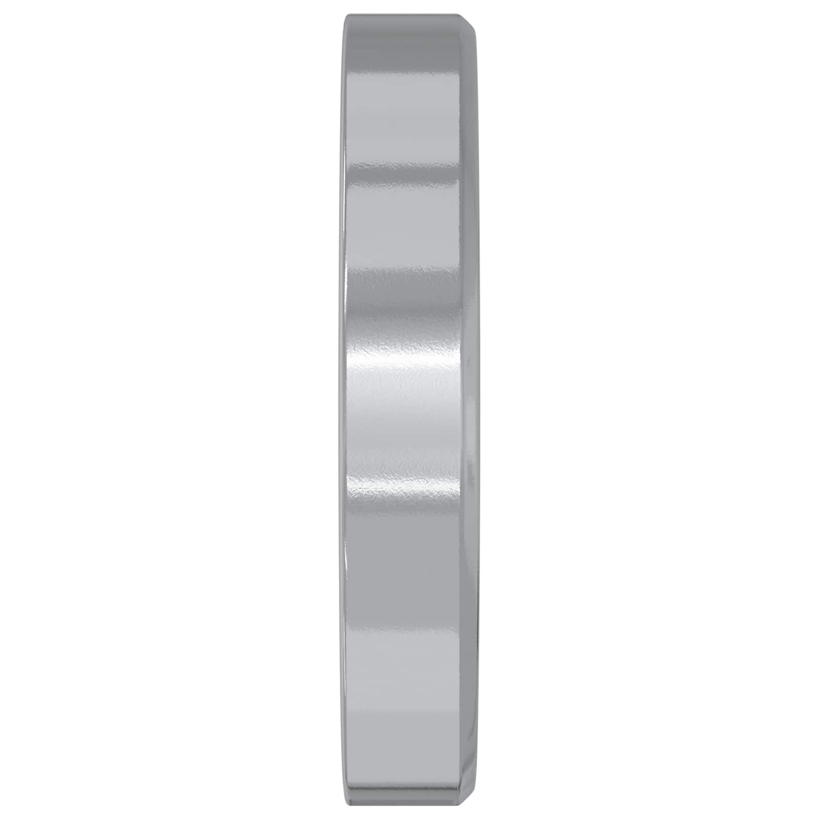 vidaXL Podkładka sprężynowa 12 pcs Biały 13 x 1 mm Żelazo