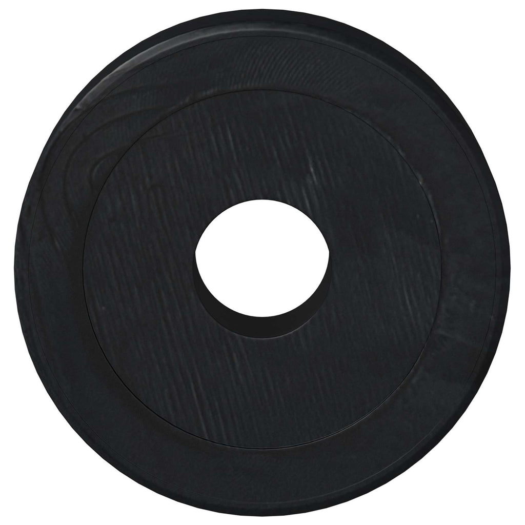 vidaXL odpowiedni do podkładki płaskiej 2 pcs Czarny ∅15 x 3 mm