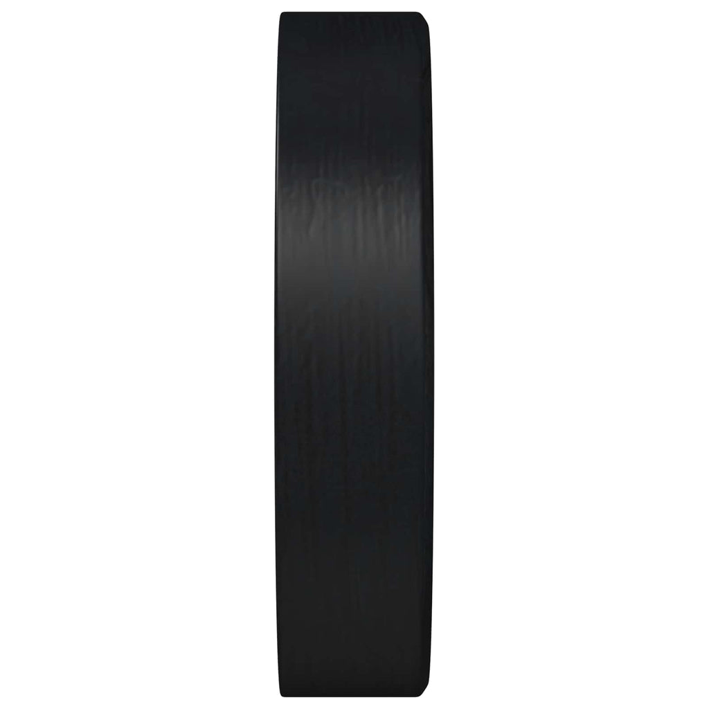 vidaXL odpowiedni do podkładki płaskiej 2 pcs Czarny ∅15 x 3 mm