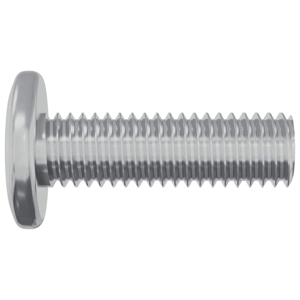 vidaXL Śruba 1593 pcs Srebrny 8 x 25 mm Stal