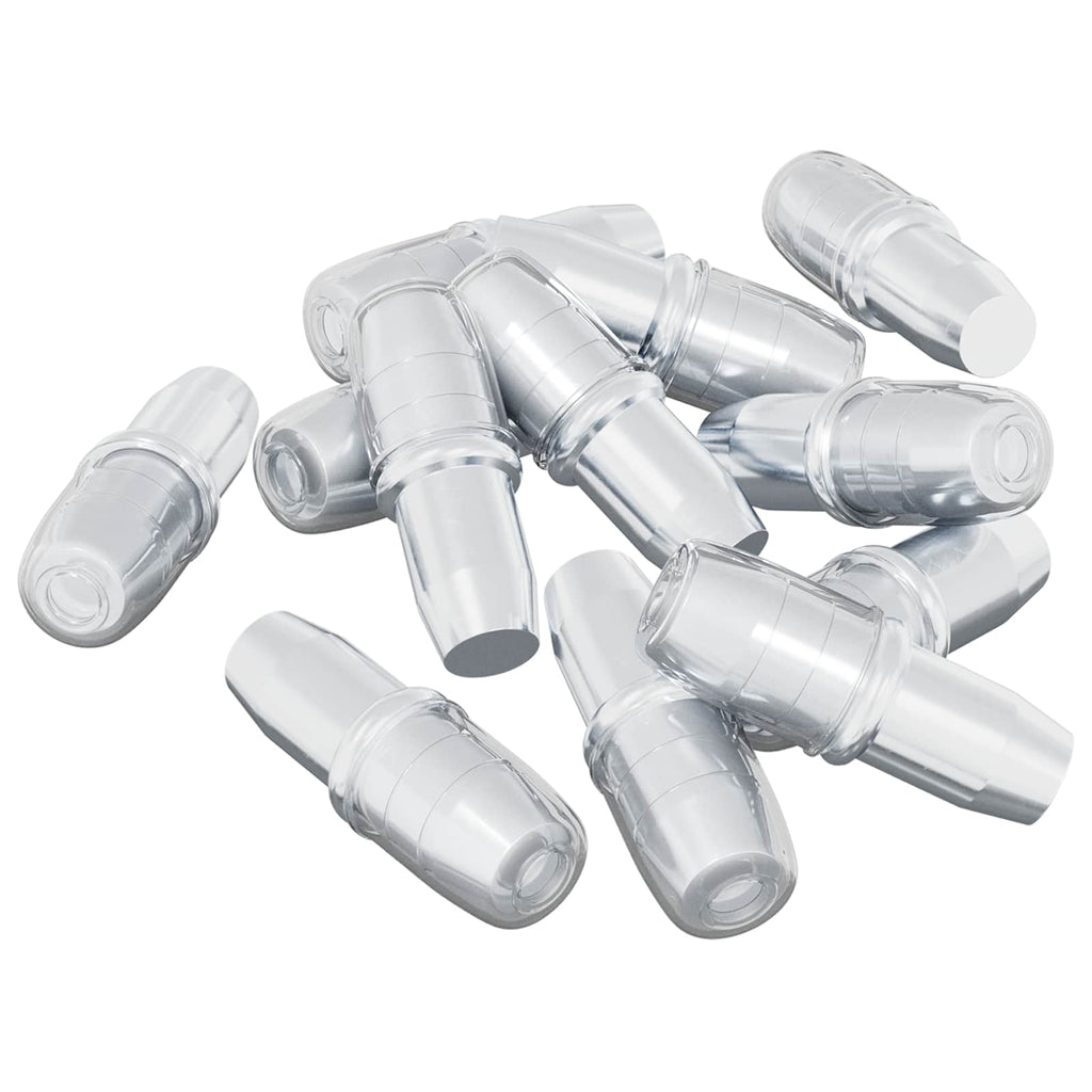 vidaXL Wieszak na półki 12 pcs Srebrny 7 x 16 mm Żelazo