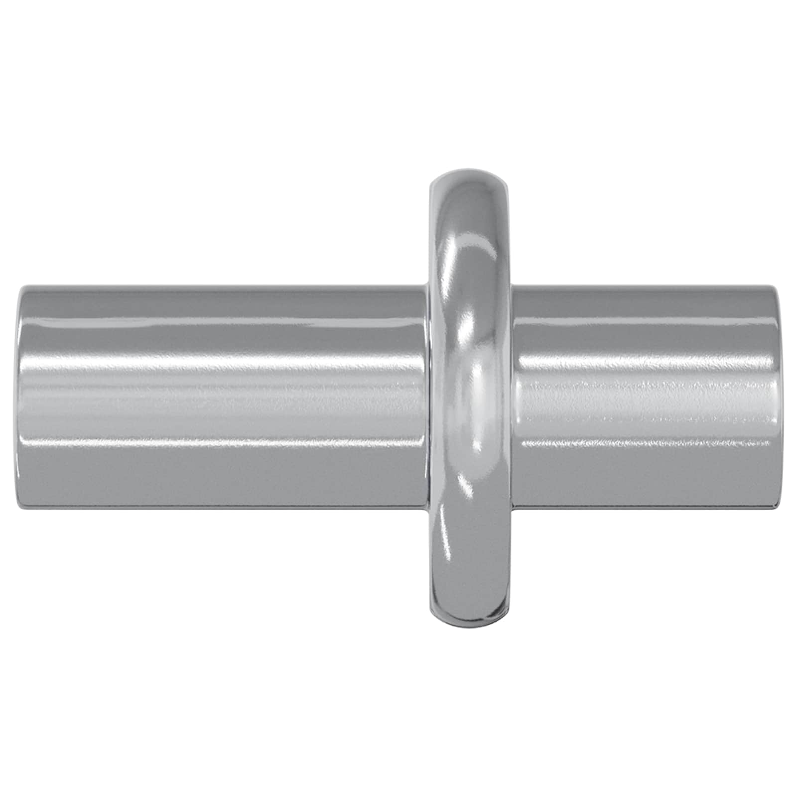 vidaXL Wieszak na półki 12 pcs Srebrny 8,6 x 8,6 x 14,6 mm Stal
