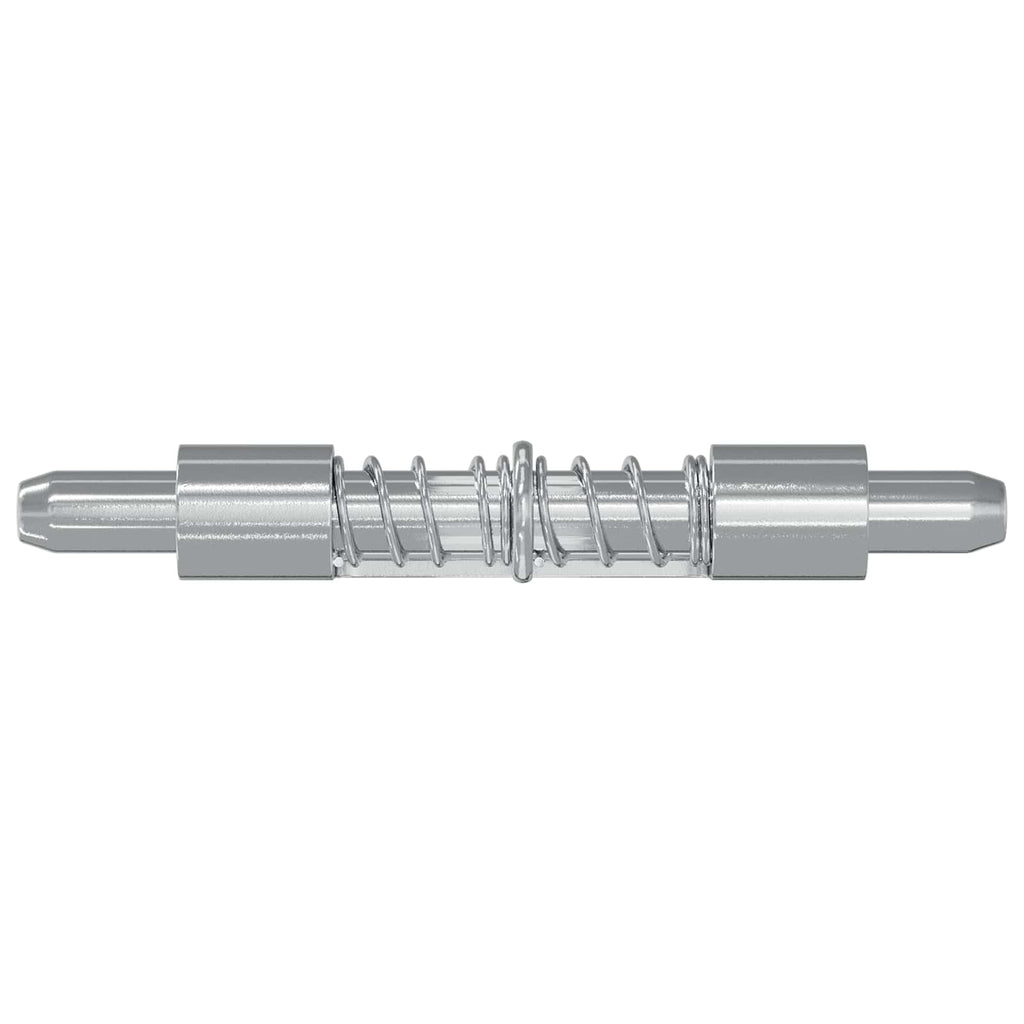 vidaXL Zamek 12 pcs Srebrny 46 x 17 x 1,2 mm Stal