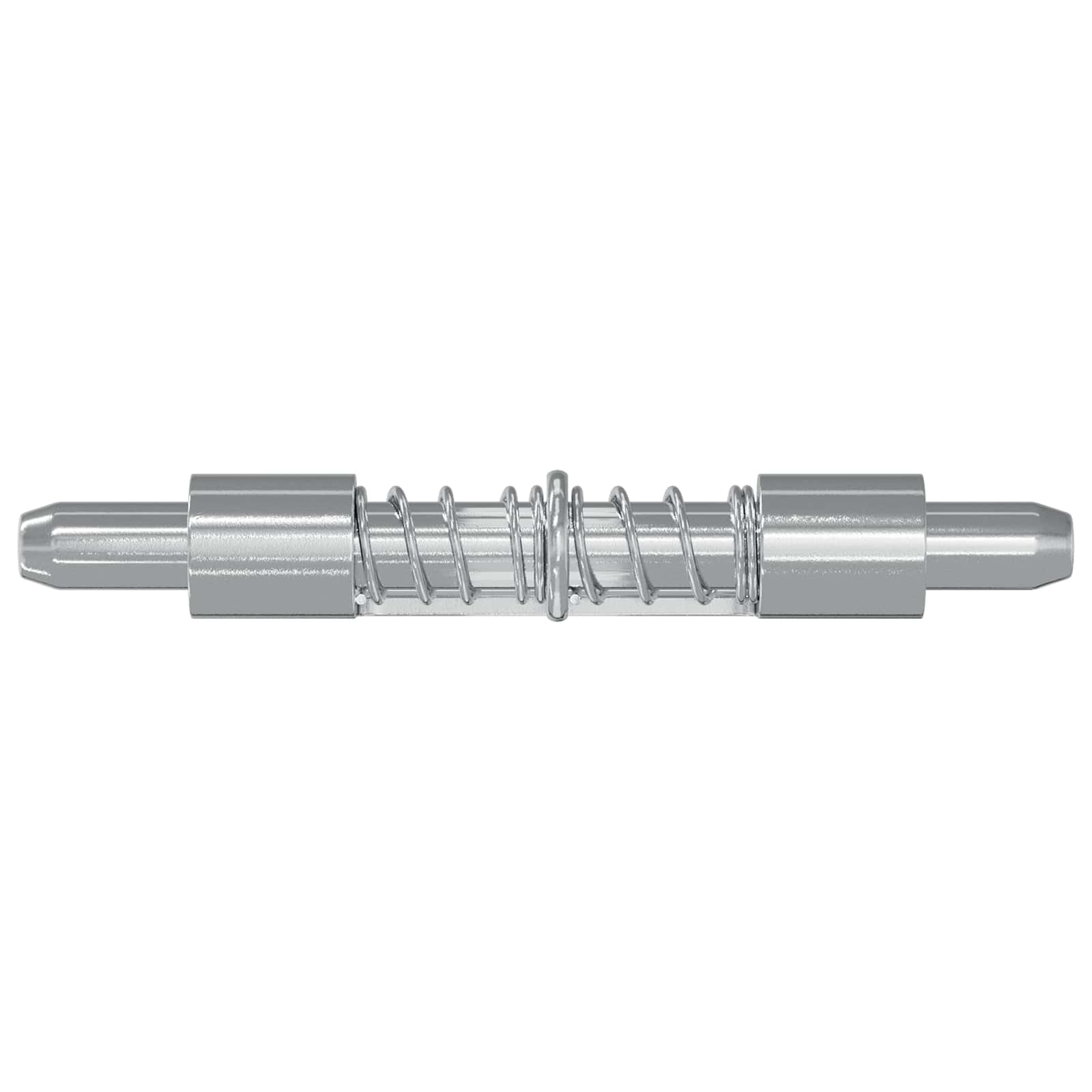 vidaXL Zamek 12 pcs Srebrny 46 x 17 x 1,2 mm Stal