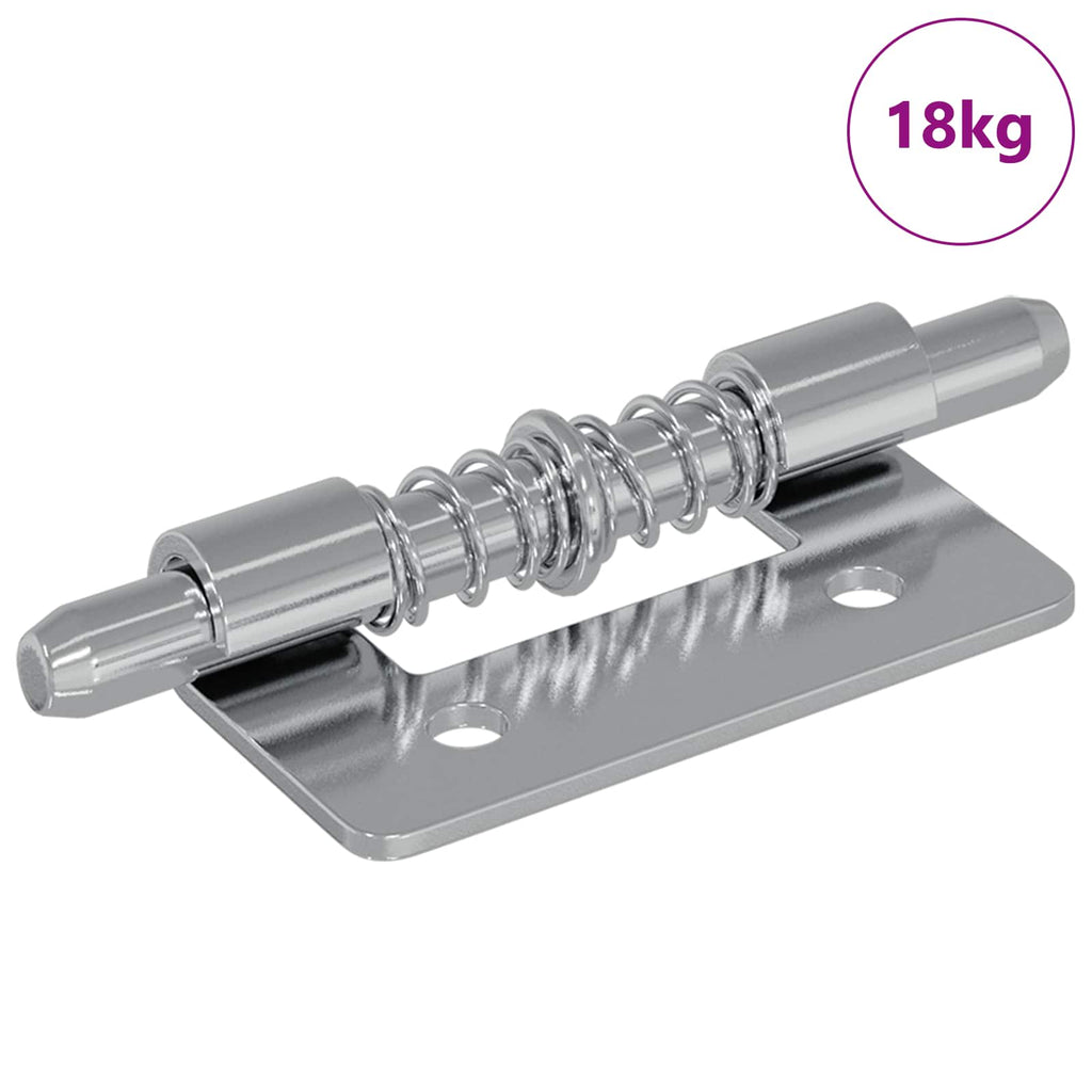 vidaXL Zamek 1800 pcs Srebrny 46 x 17 x 1,2 mm Stal