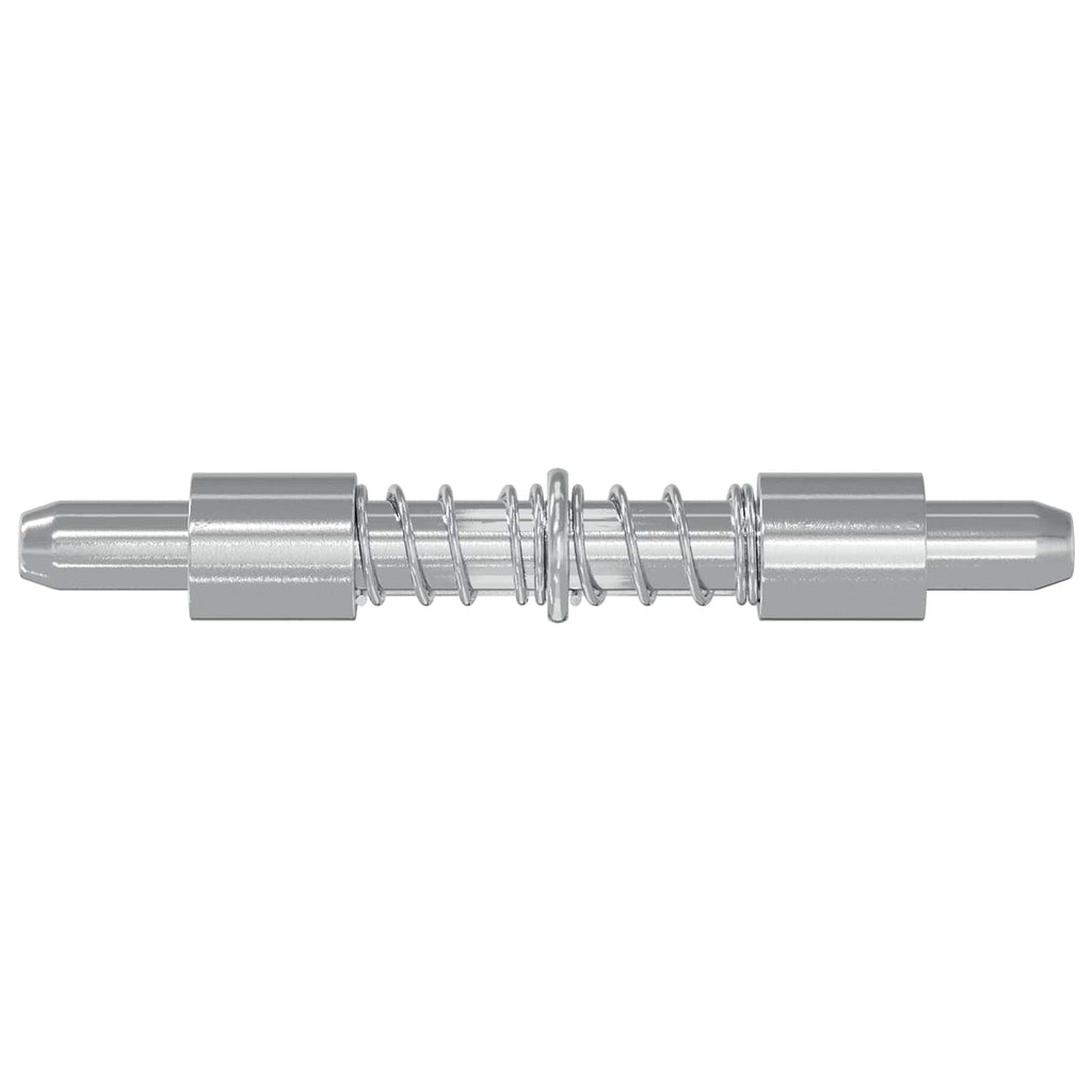 vidaXL Zamek 1800 pcs Srebrny 46 x 17 x 1,2 mm Stal