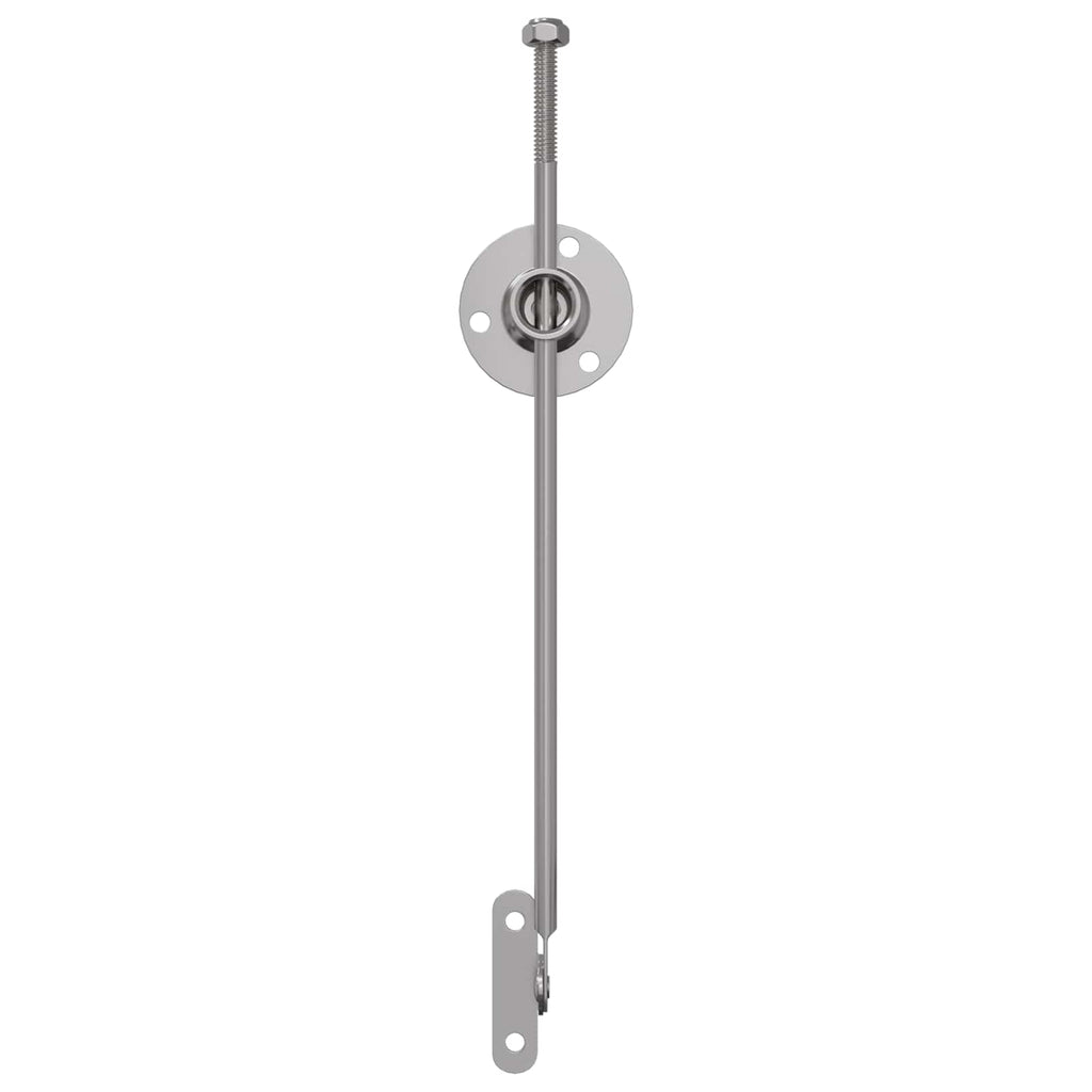vidaXL Zawias z uchwytem 439 szt. Srebrny Metal