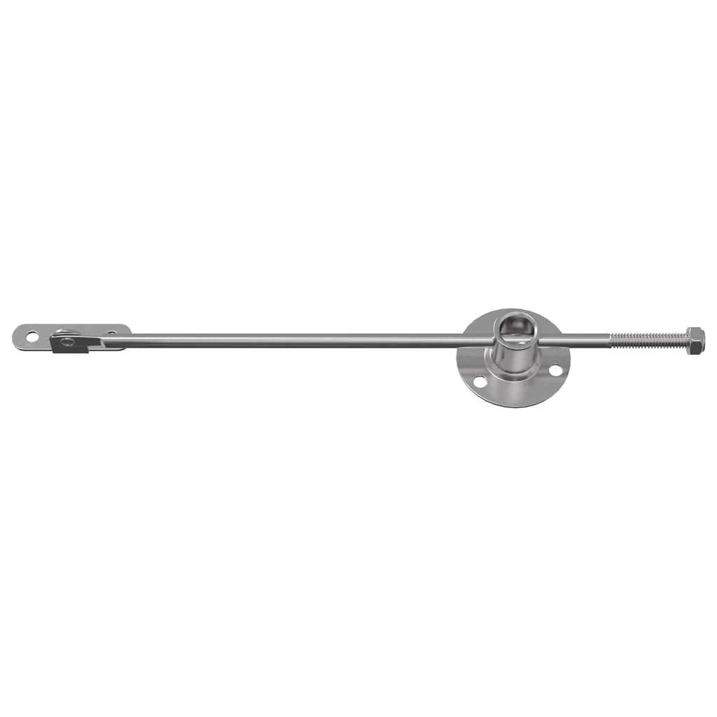 vidaXL Zawias z uchwytem 439 szt. Srebrny Metal