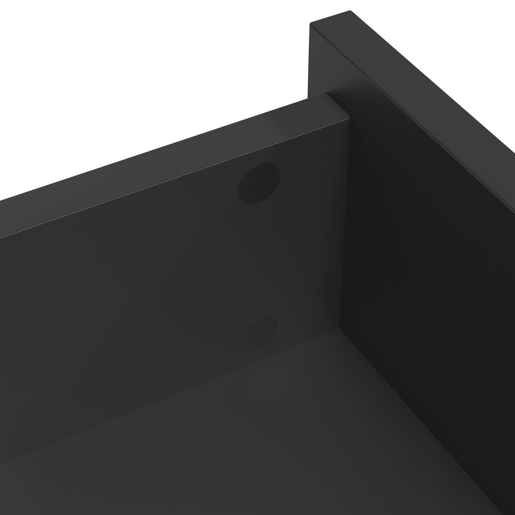vidaXL Okładka Śrubowa Samoprzylepna 2 pcs Czarny Ø 20 x 0,5 mm