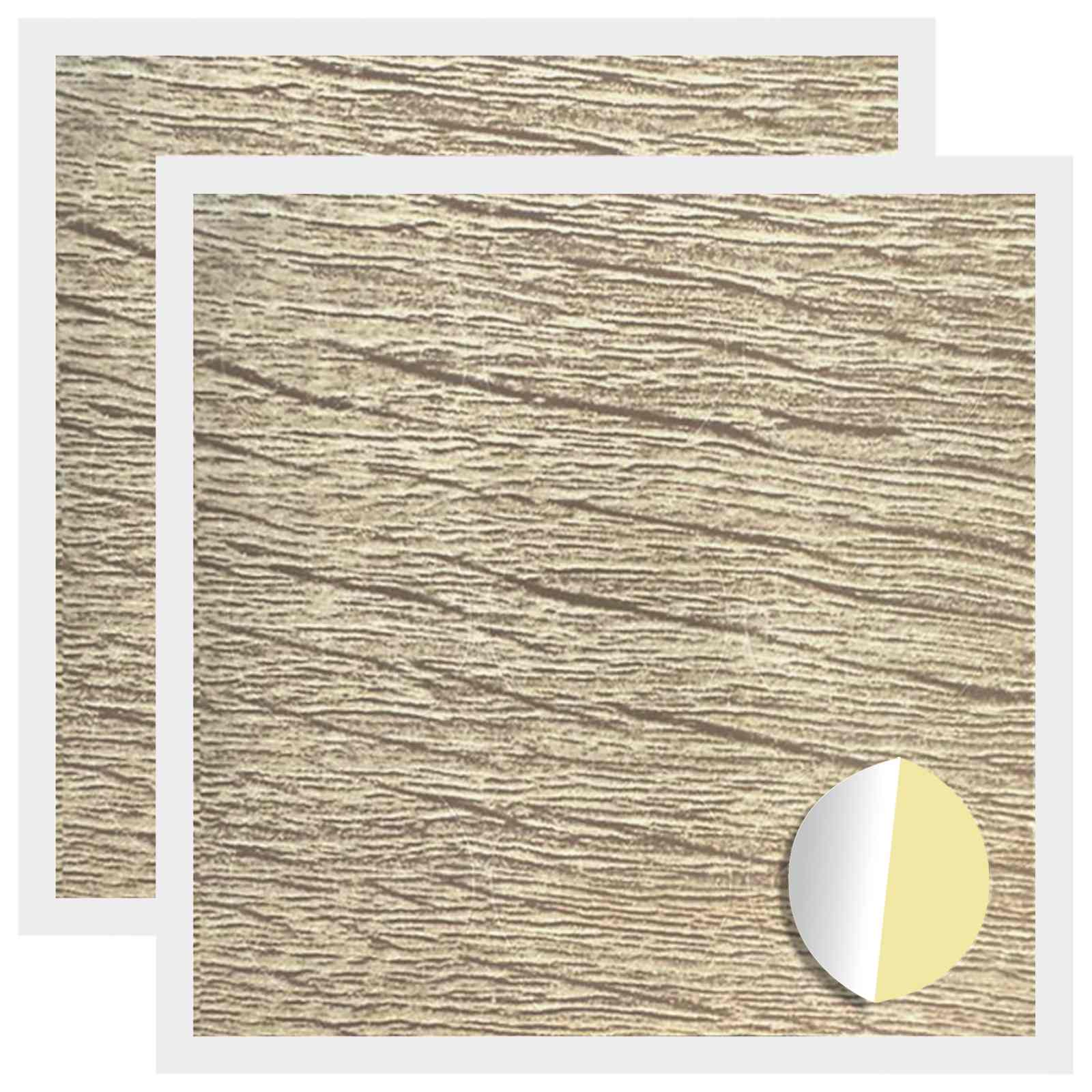 vidaXL Okładka Śrubowa Samoprzylepna 2 pcs Dąb Sonoma Ø 20 x 0,5 mm
