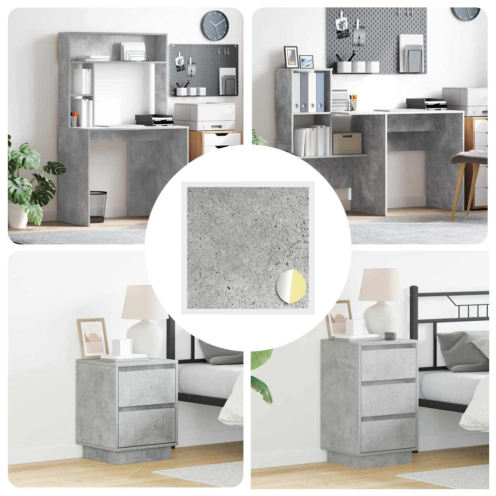 vidaXL Okładka Śrubowa Samoprzylepna 12 pcs Betonowy szary