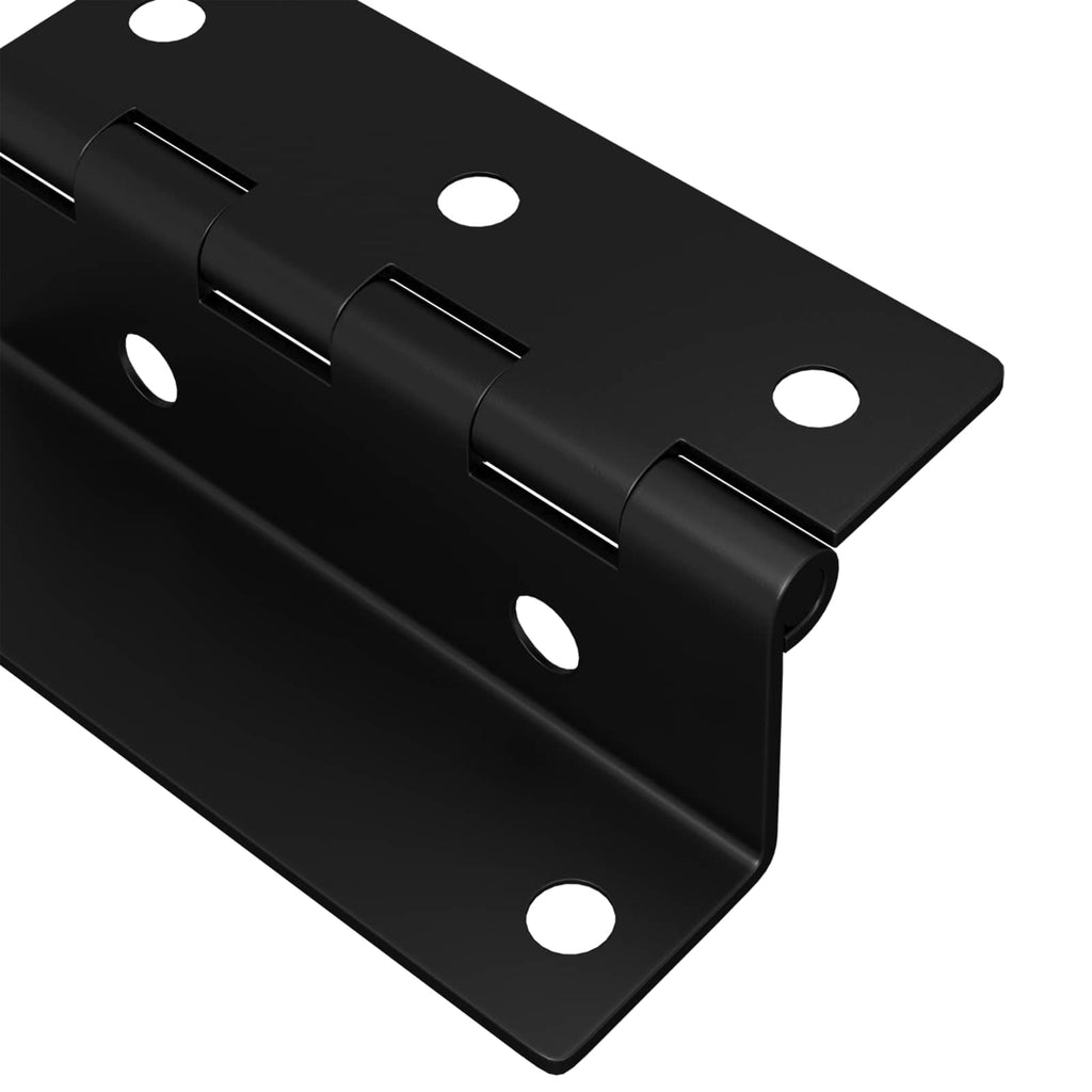 vidaXL Zawias 537 pcs Czarny 38 x 17 x 60 mm Żelazo
