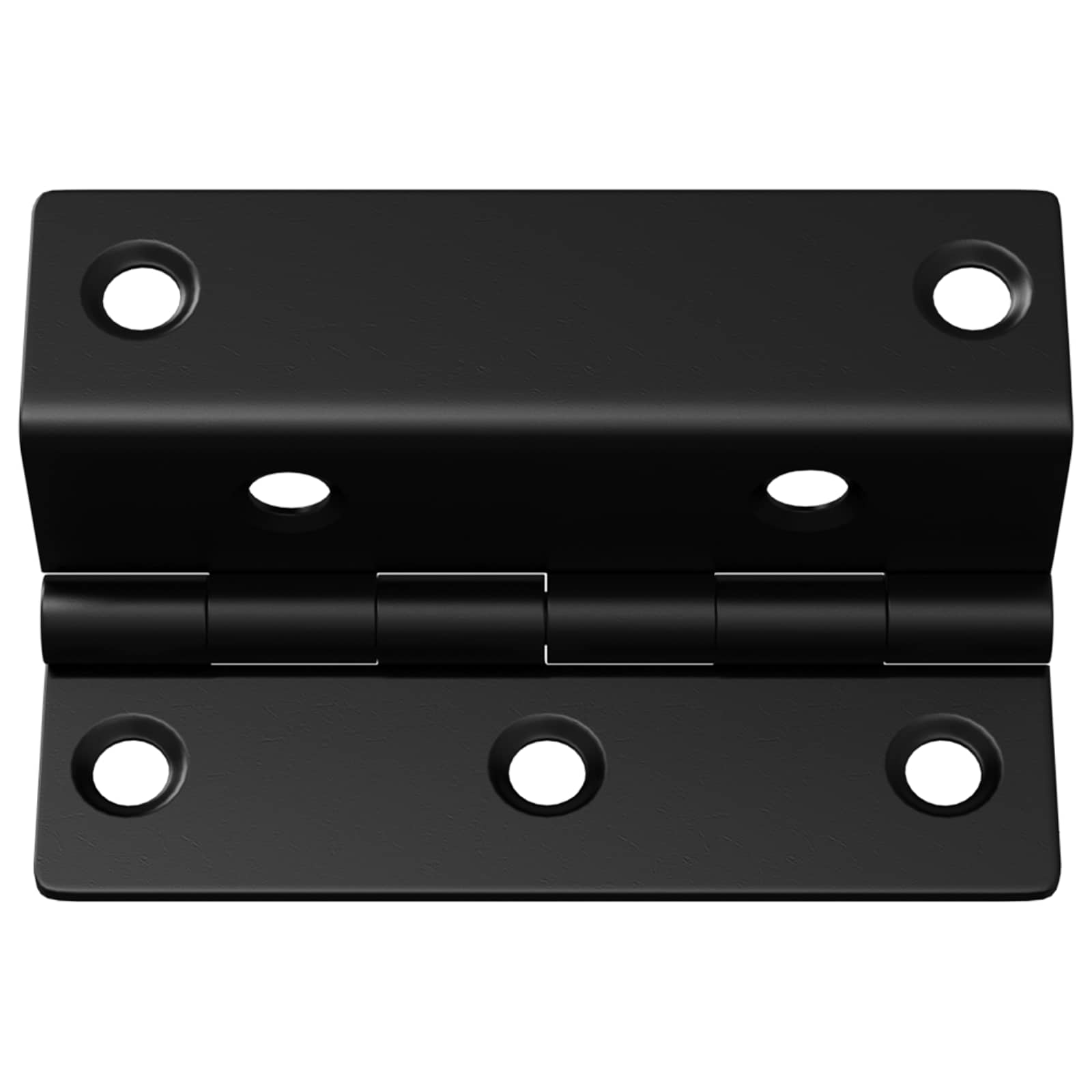 vidaXL Zawias 537 pcs Czarny 38 x 17 x 60 mm Żelazo