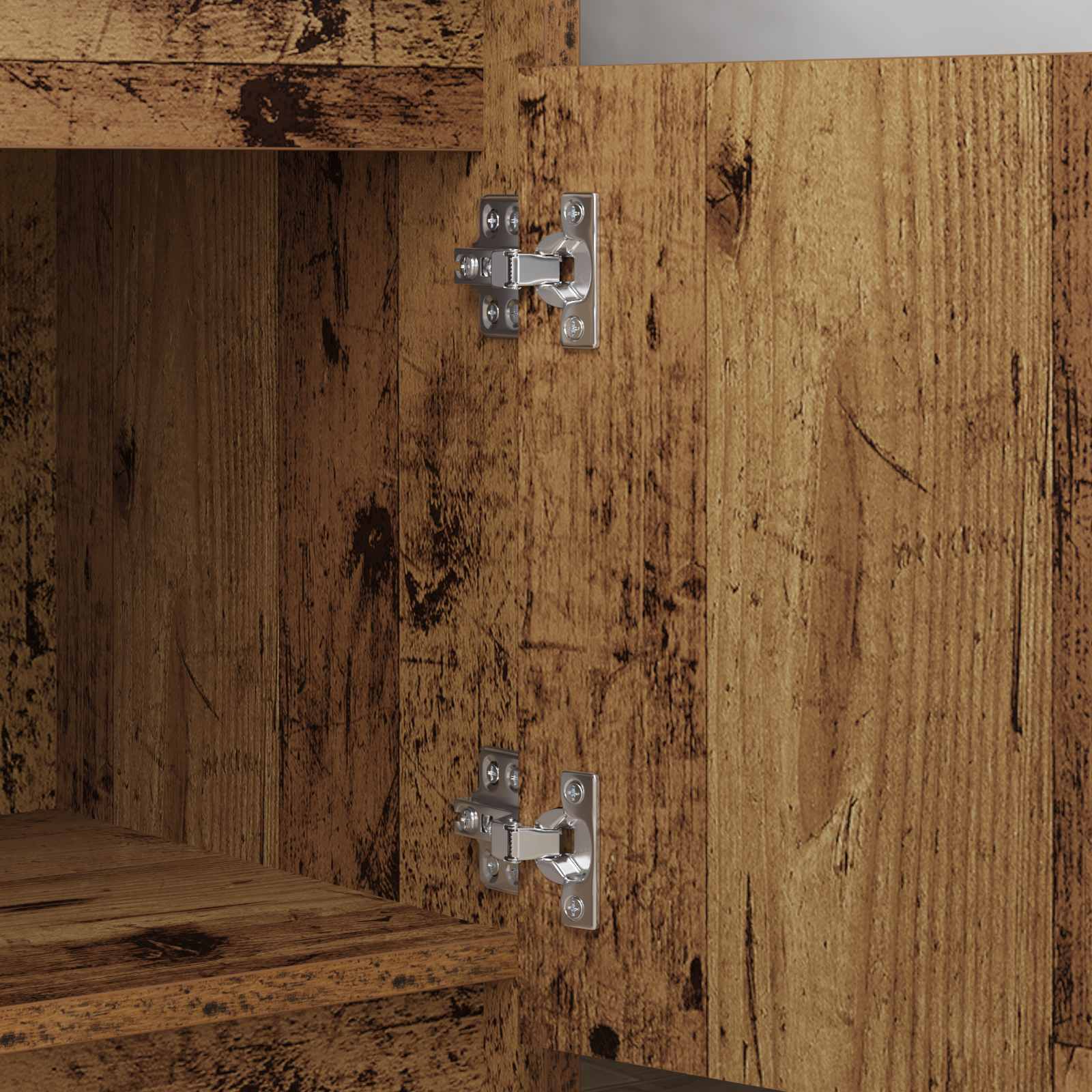 vidaXL Zawias 254 pcs Nikiel 85 x 52,5 x 9,5 mm Żelazo