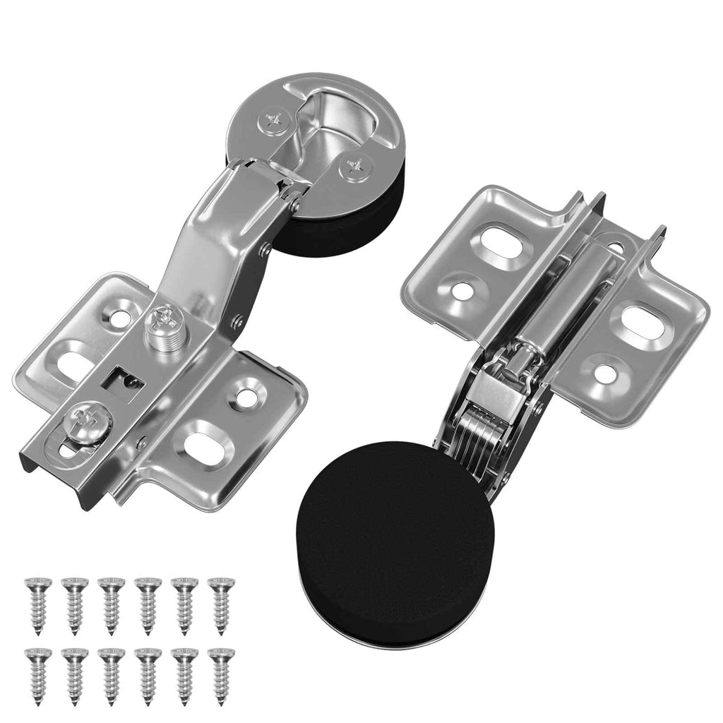 vidaXL Zawias 2 pcs Srebrny 35 mm Żelazo