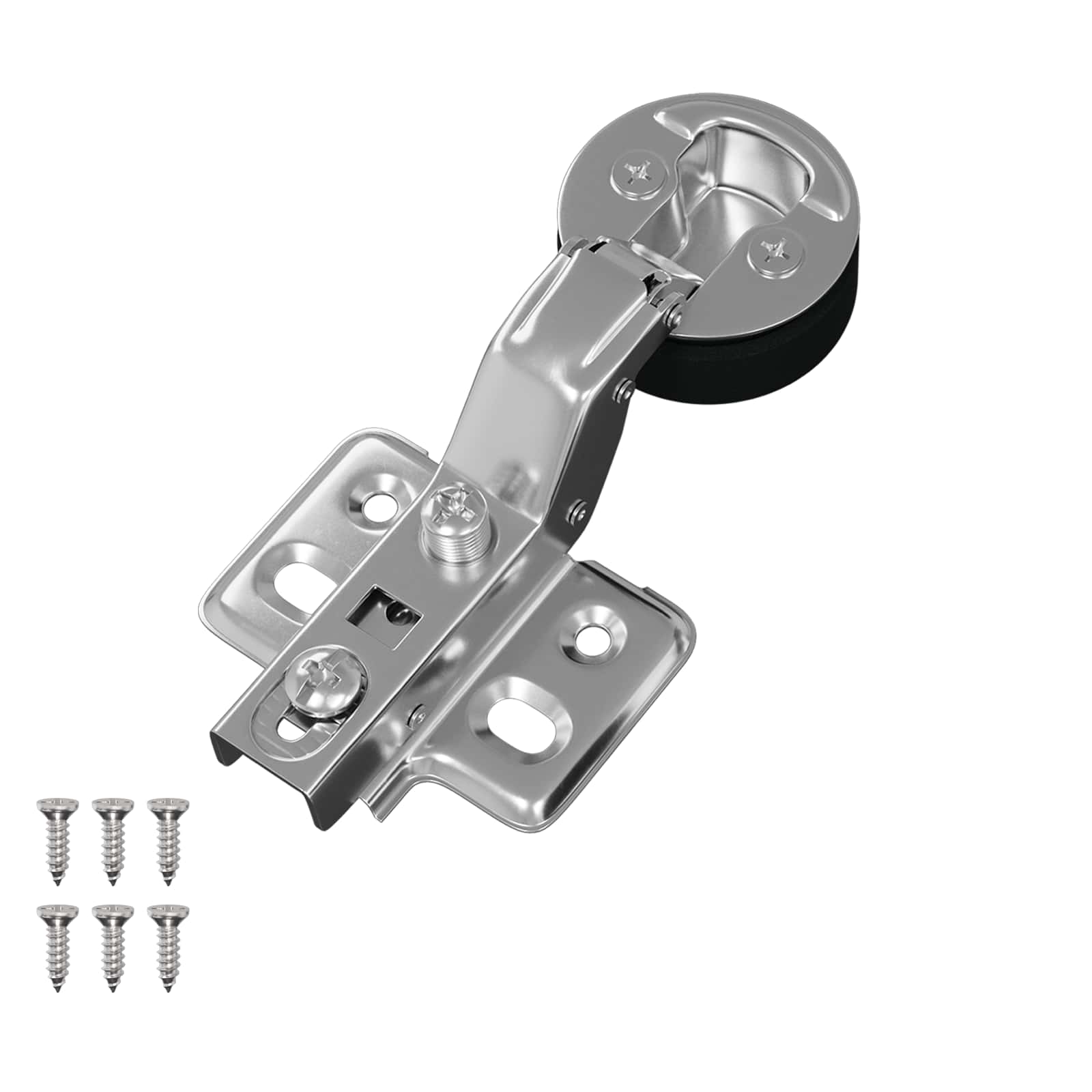 vidaXL Zawias 12 pcs Srebrny 35 mm Żelazo