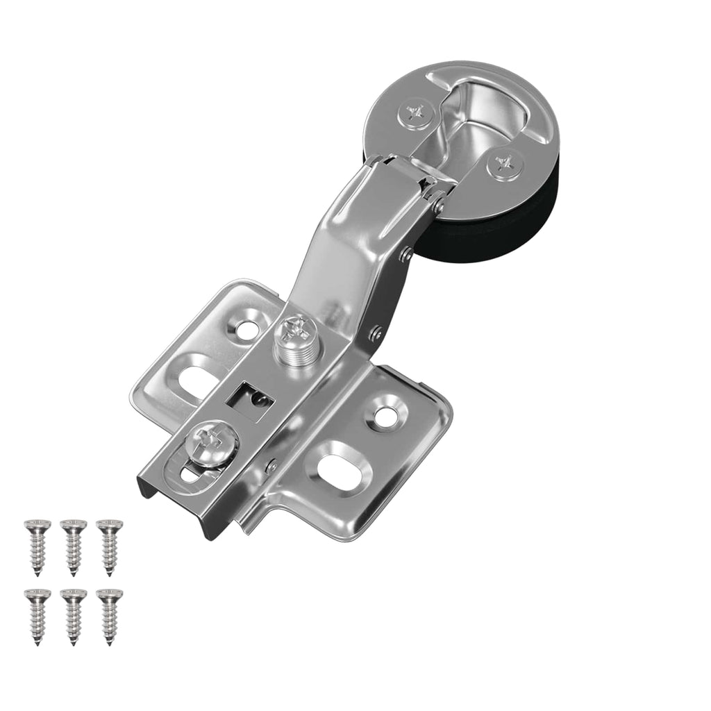 vidaXL Zawias 123 pcs Srebrny 35 mm Żelazo