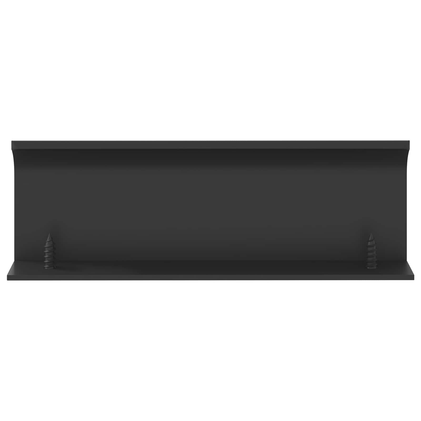 vidaXL Uchwyt 2 pcs Czarny 120 x 39.6 x 17 mm Aluminium