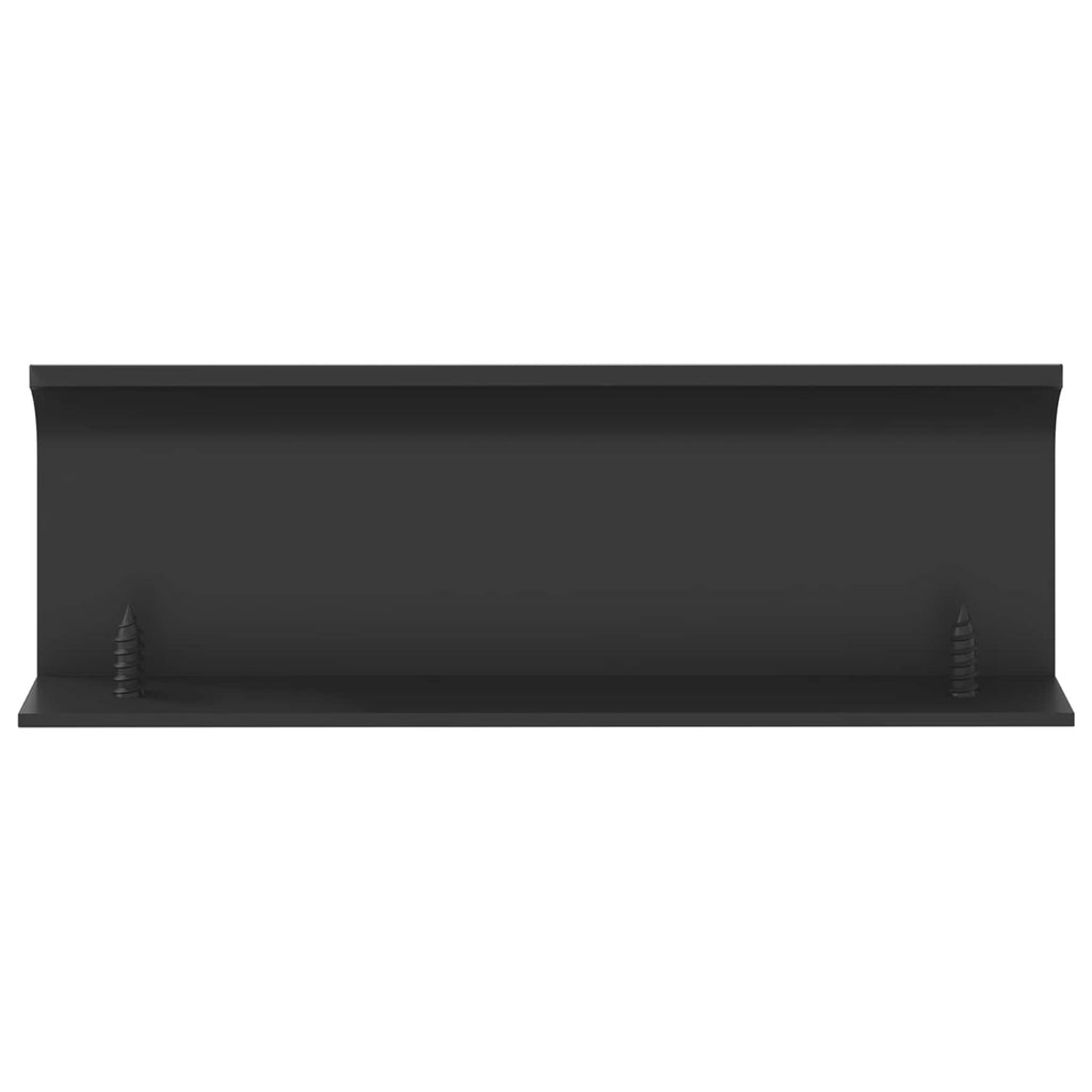 vidaXL Uchwyt 12 pcs Czarny 120 x 39.6 x 17 mm Aluminium