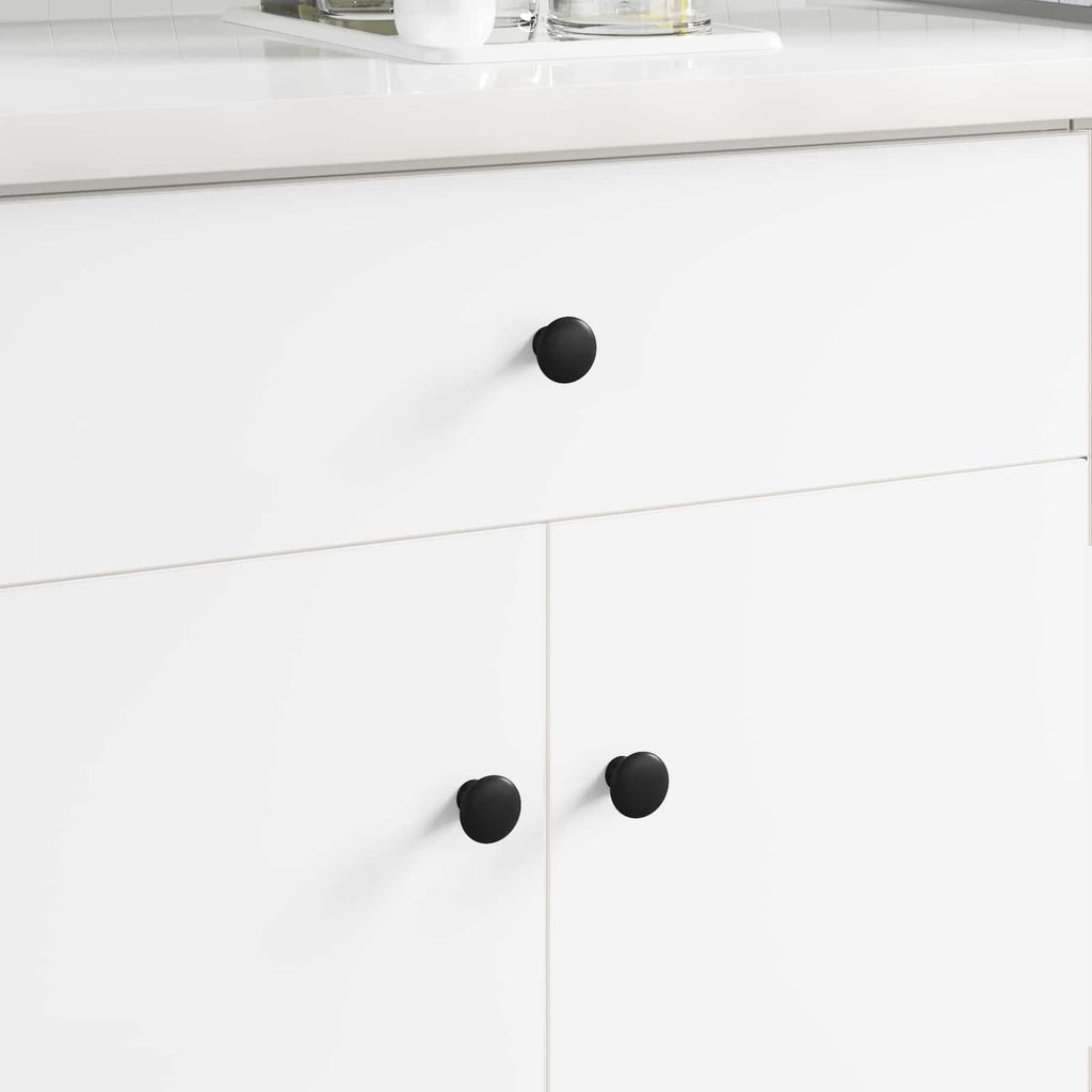 vidaXL Uchwyt 1461 pcs Czarny Ø30 mm Aluminium