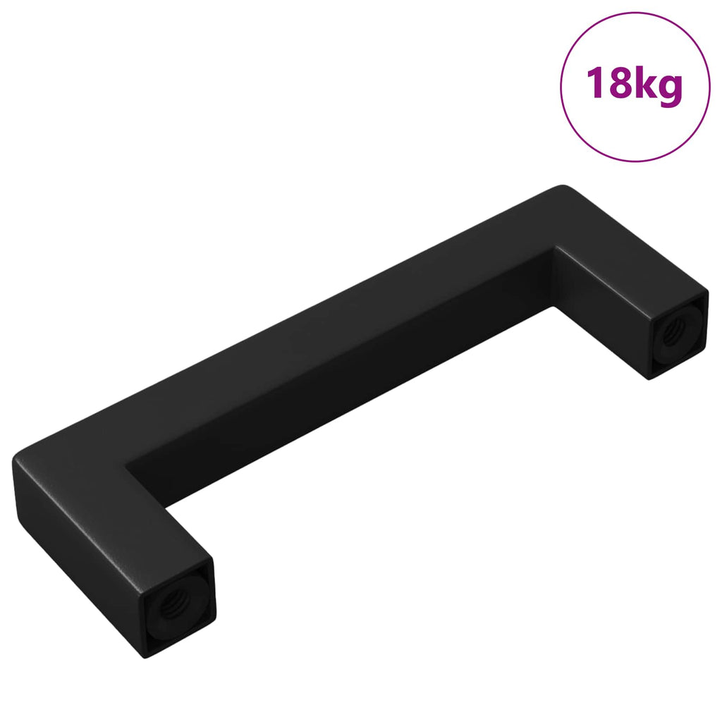 vidaXL Uchwyt meblowy 530 pcs Czarny 105 x 12 x 36 mm Żelazo