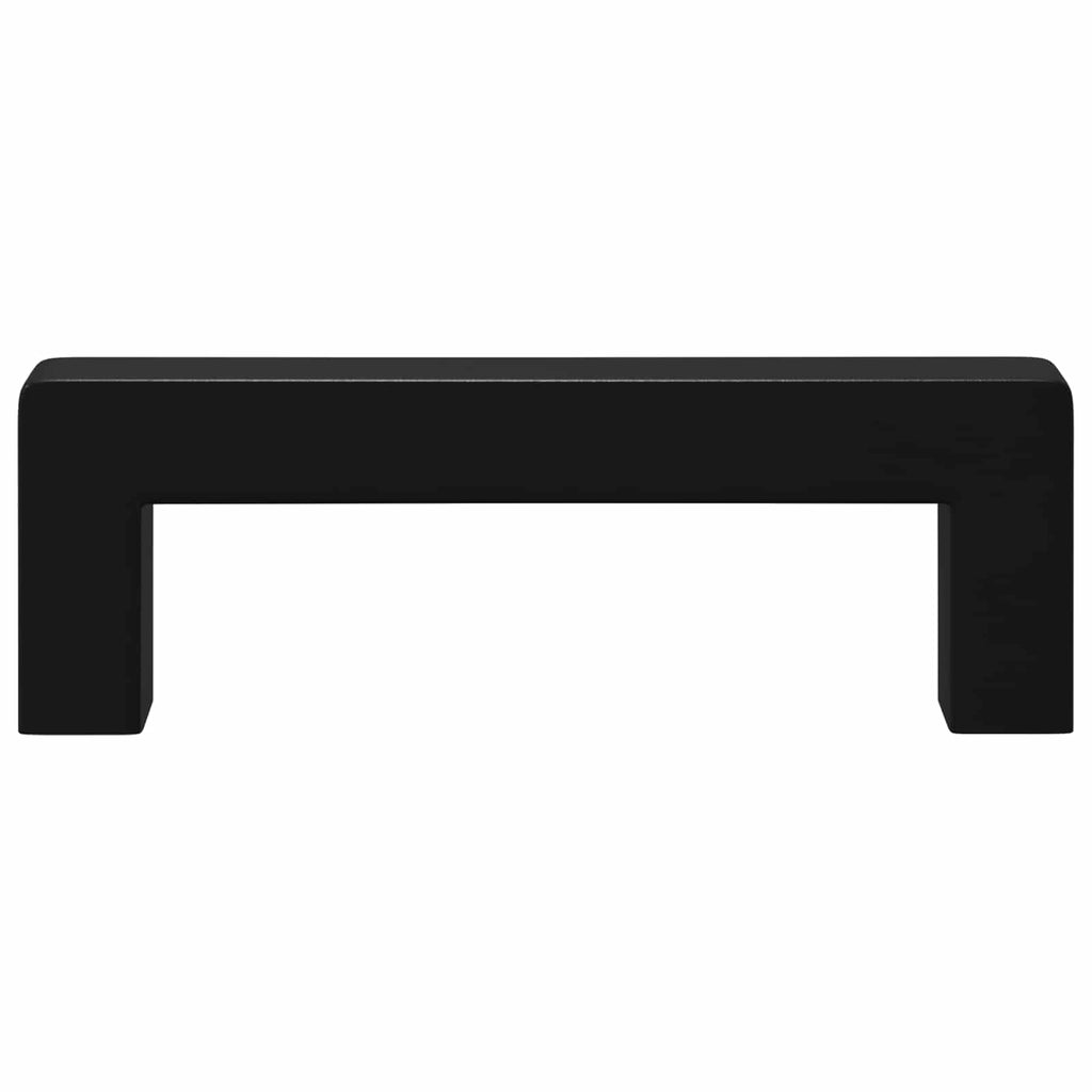 vidaXL Uchwyt meblowy 530 pcs Czarny 105 x 12 x 36 mm Żelazo