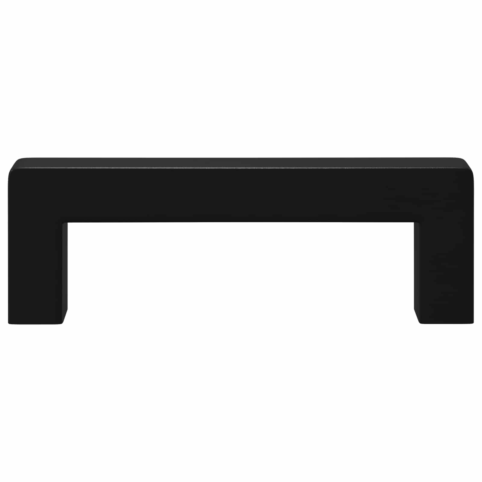 vidaXL Uchwyt meblowy 530 pcs Czarny 105 x 12 x 36 mm Żelazo