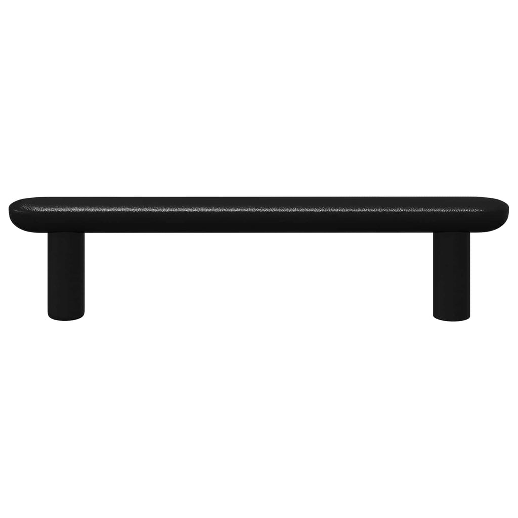 vidaXL Uchwyt do szafki 474 pcs Czarny 121 x 16.6 x 28.3 mm Żelazo
