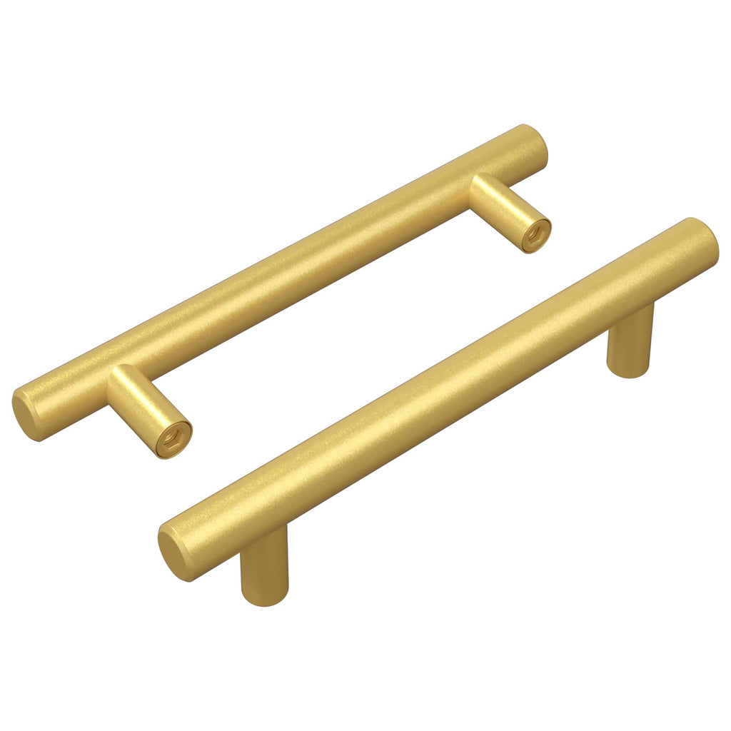 vidaXL Uchwyt do szafki 2 pcs złoty 150 mm Stal nierdzewna