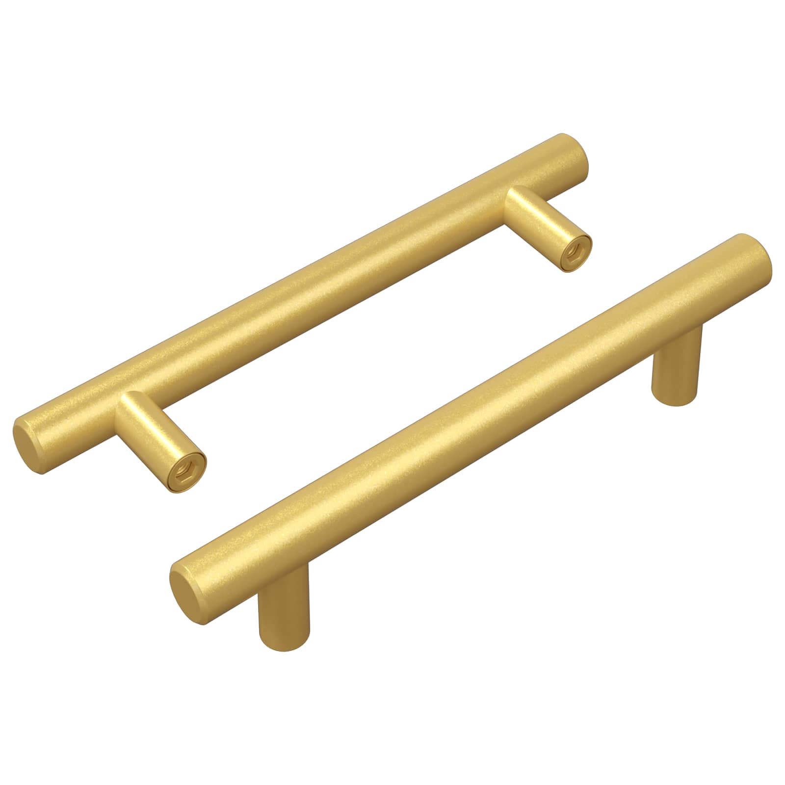 vidaXL Uchwyt do szafki 2 pcs złoty 150 mm Stal nierdzewna