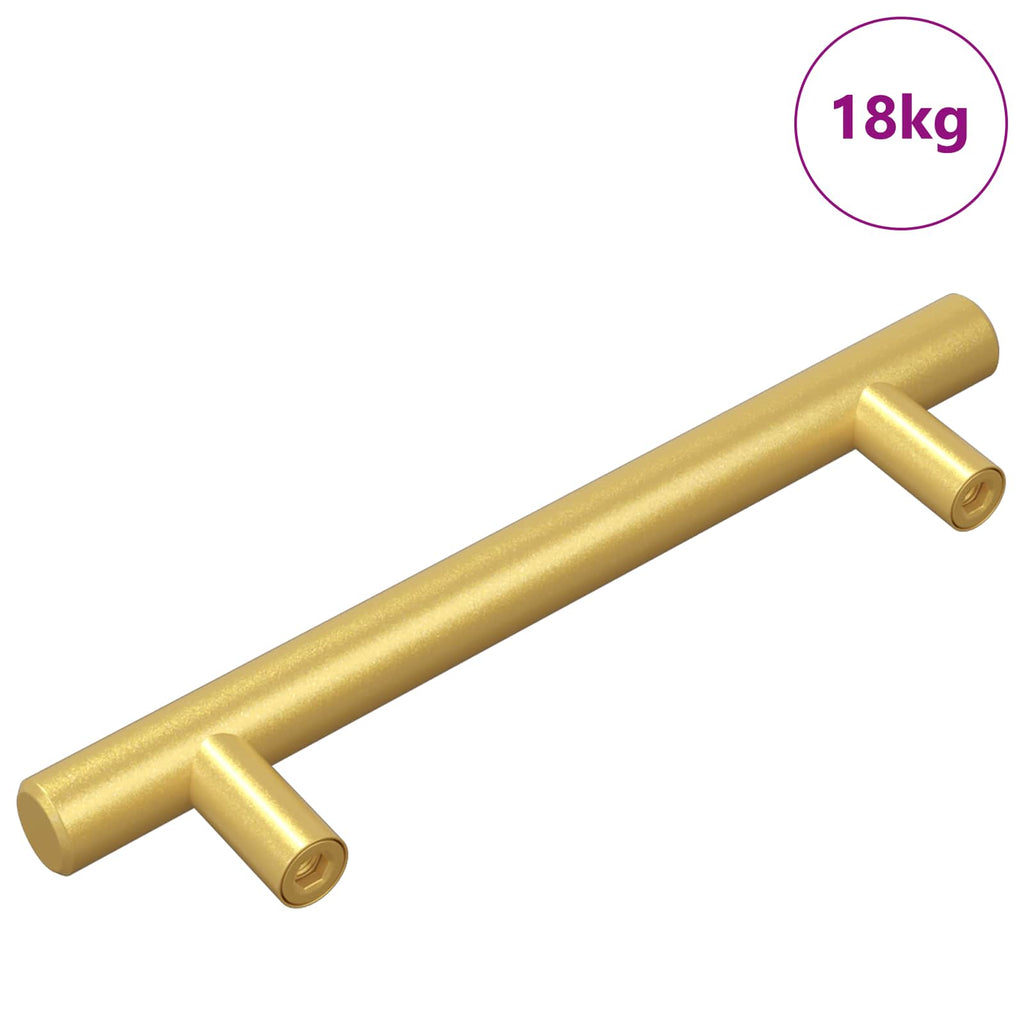 vidaXL Uchwyt do szafki 510 pcs złoty 150 mm Stal nierdzewna