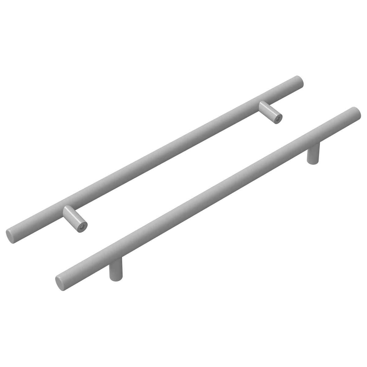vidaXL Uchwyt do szafki 2 szt. Srebrny 300 mm Stal nierdzewna