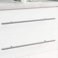 vidaXL Uchwyt 12 pcs Srebrny 500 mm Stal