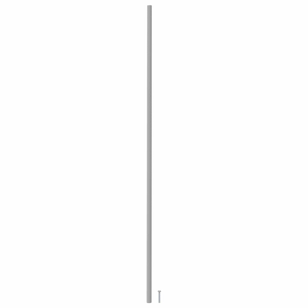 vidaXL Uchwyt do szafki 2 szt. Srebrny 700mm Stal nierdzewna