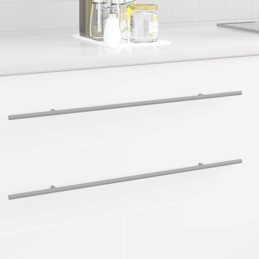 vidaXL Uchwyt do szafki 12 szt. Srebrny 700mm Stal nierdzewna