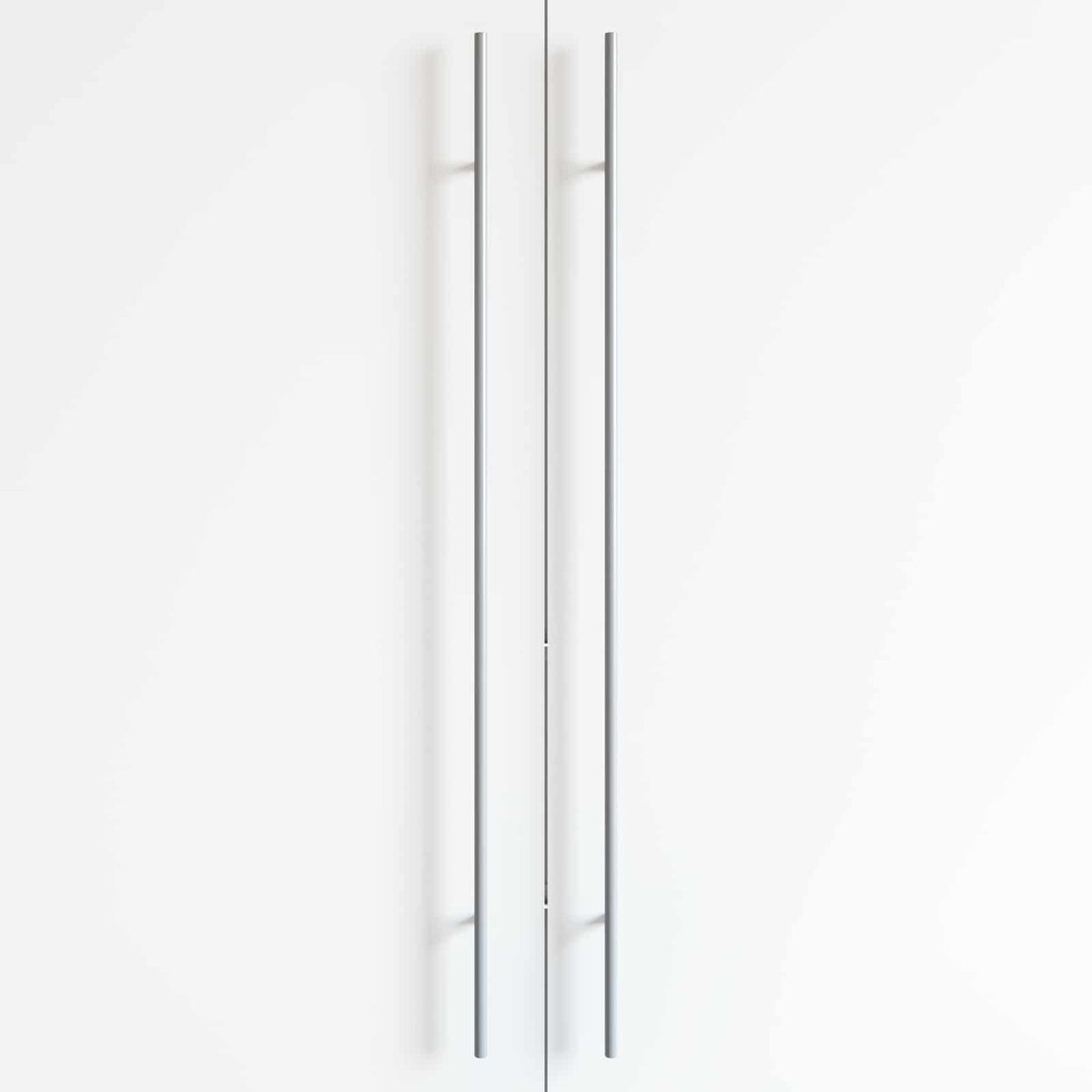 vidaXL Uchwyt do szafki 12 szt. Srebrny 900 mm Stal nierdzewna