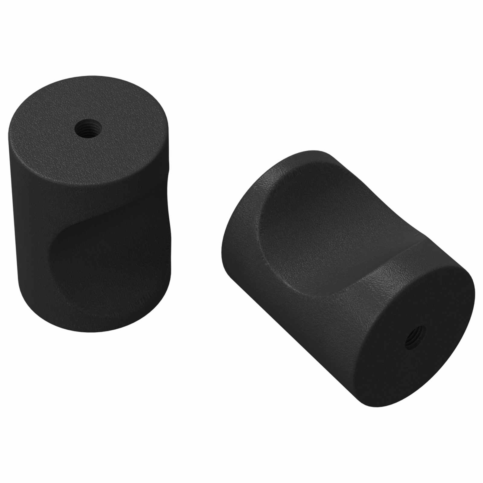 vidaXL Klucze do szafek 2 pcs Czarny M4 x 12 mm Żelazo