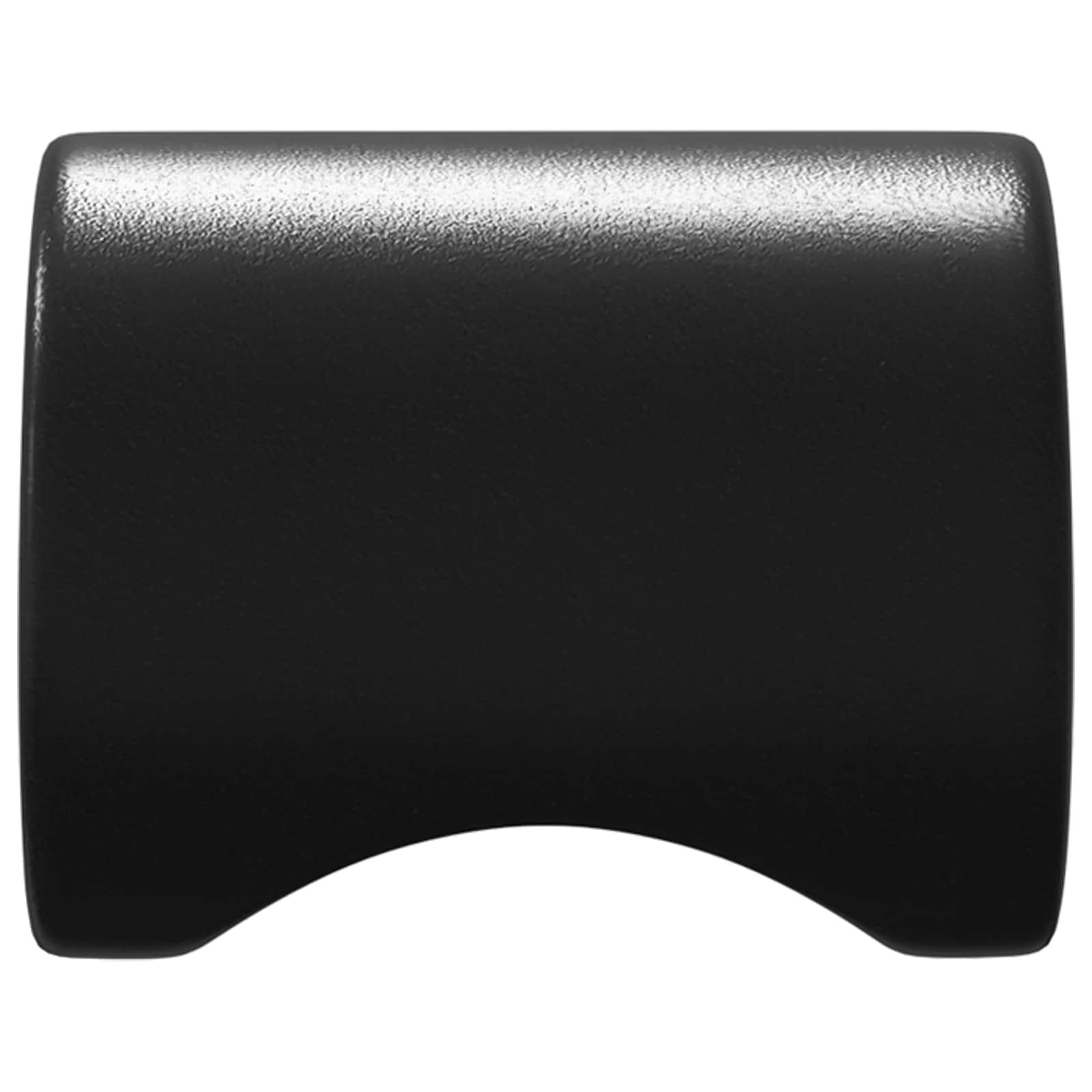 vidaXL Gałka meblowa 2 pcs Czarny 18 x 23 mm Żelazo
