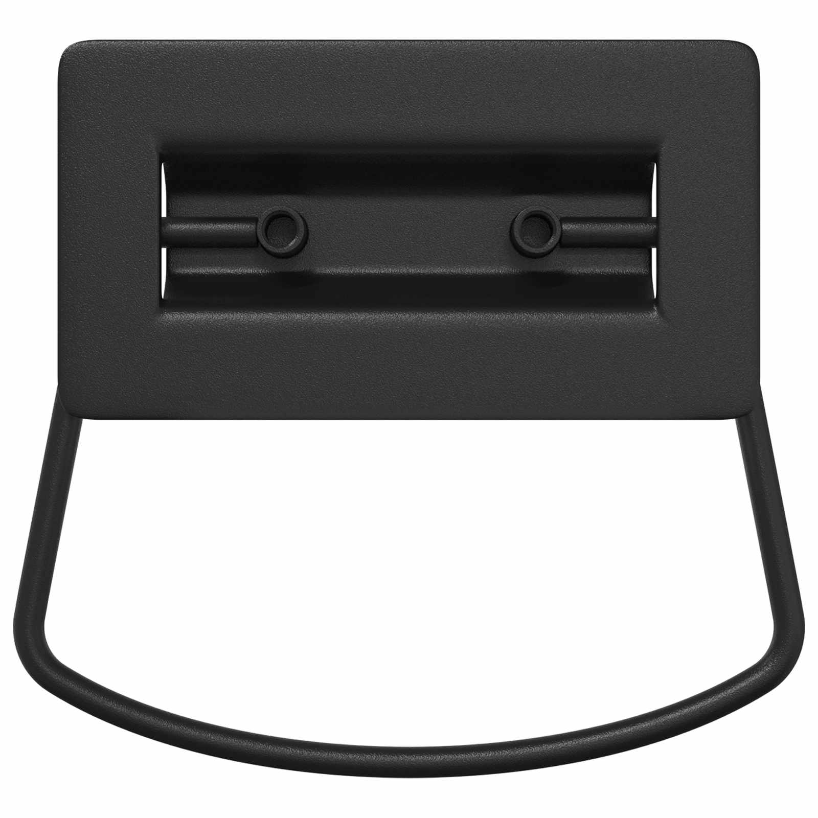 vidaXL Uchwyty do szafek 2 pcs Czarny 85 x 45 mm Metal