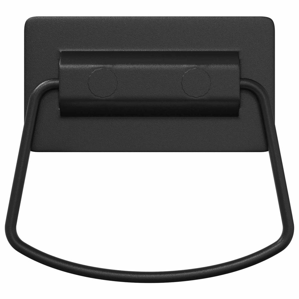 vidaXL Uchwyty do szafek 2 pcs Czarny 85 x 45 mm Metal