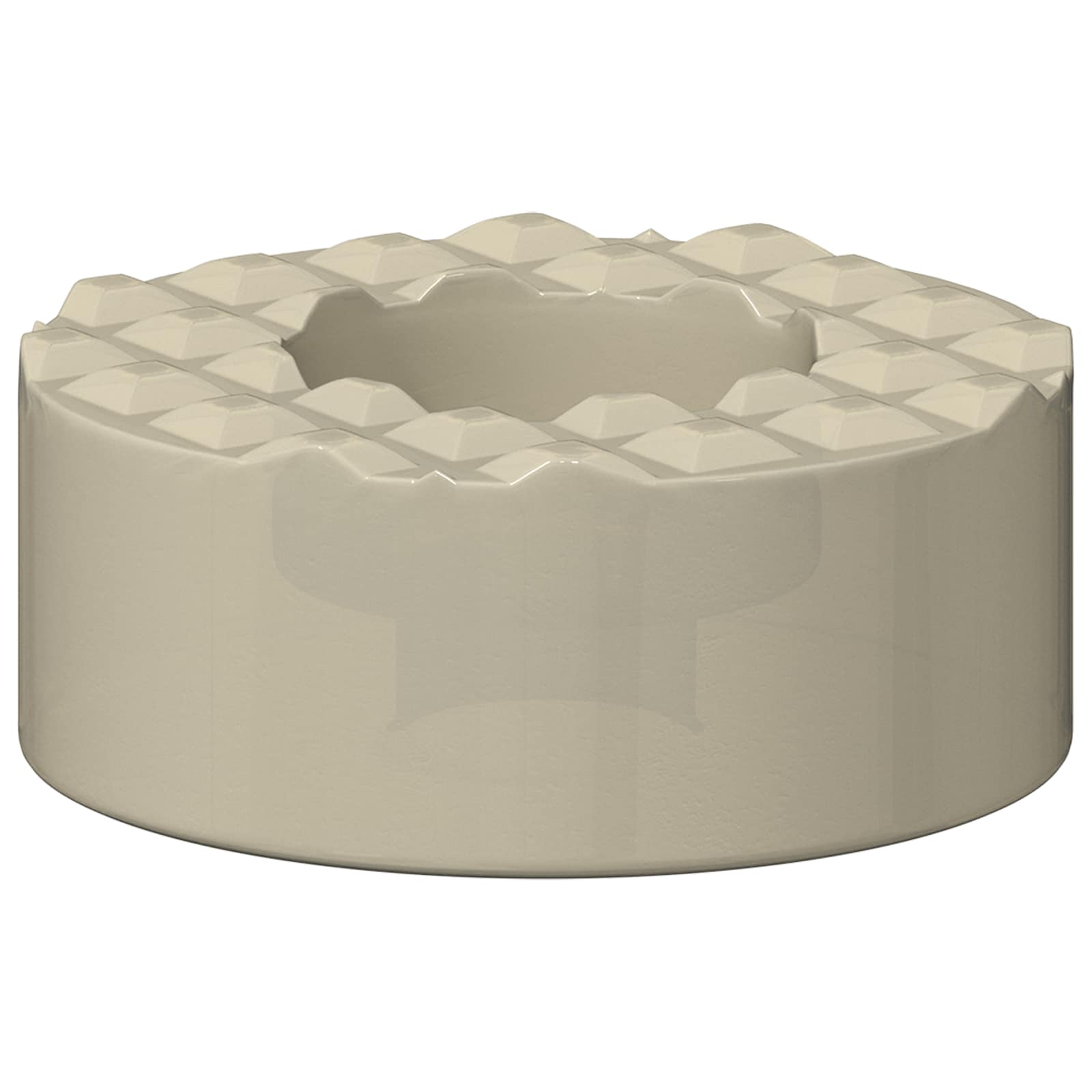 vidaXL Osłony nóg krzesła 2 pcs przezroczysty Ø 15 x 16 mm PVC