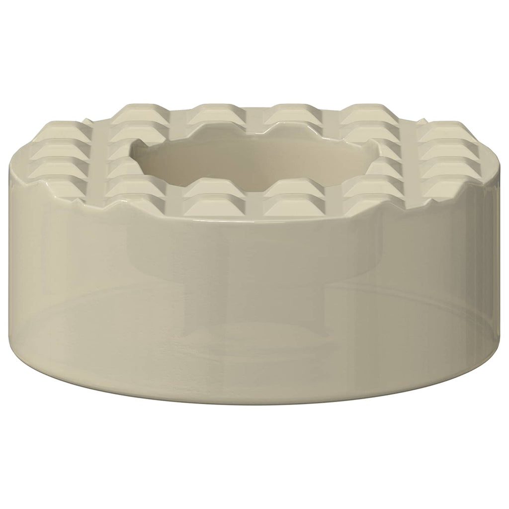 vidaXL Osłony nóg krzesła 2 pcs przezroczysty Ø 15 x 16 mm PVC