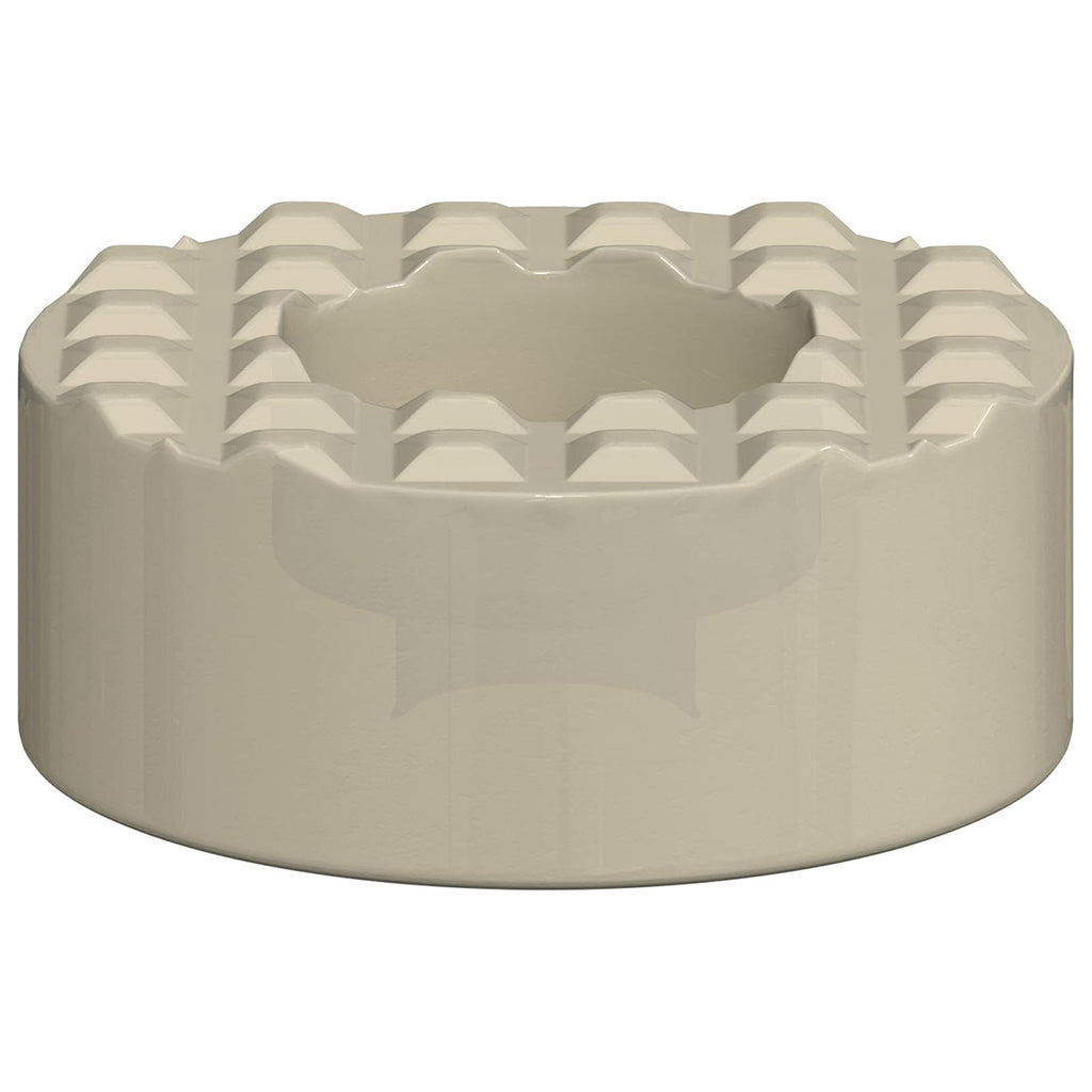 vidaXL Osłony nóg krzesła 2 pcs przezroczysty Ø 15 x 16 mm PVC