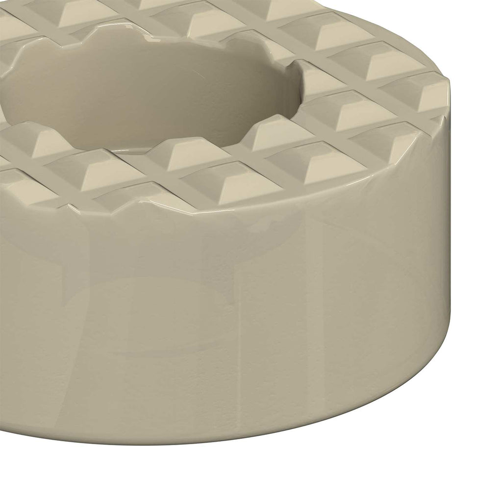 vidaXL Osłony nóg krzesła 12 pcs przezroczysty Ø 15 x 16 mm PVC