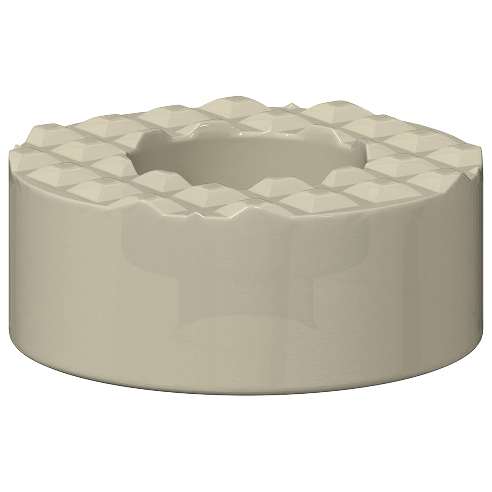 vidaXL Osłony nóg krzesła 12 pcs przezroczysty Ø 15 x 16 mm PVC