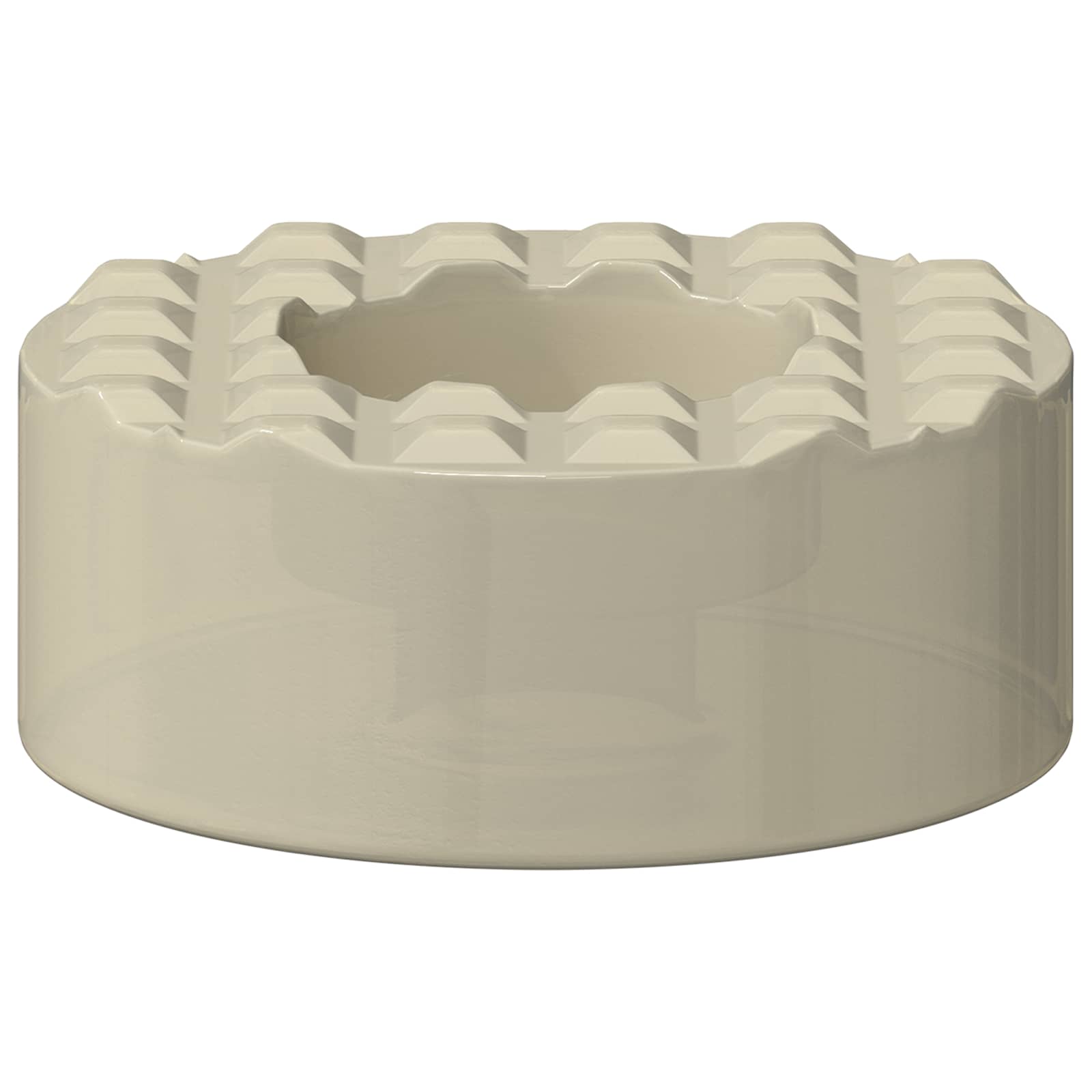 vidaXL Osłony nóg krzesła 12 pcs przezroczysty Ø 15 x 16 mm PVC